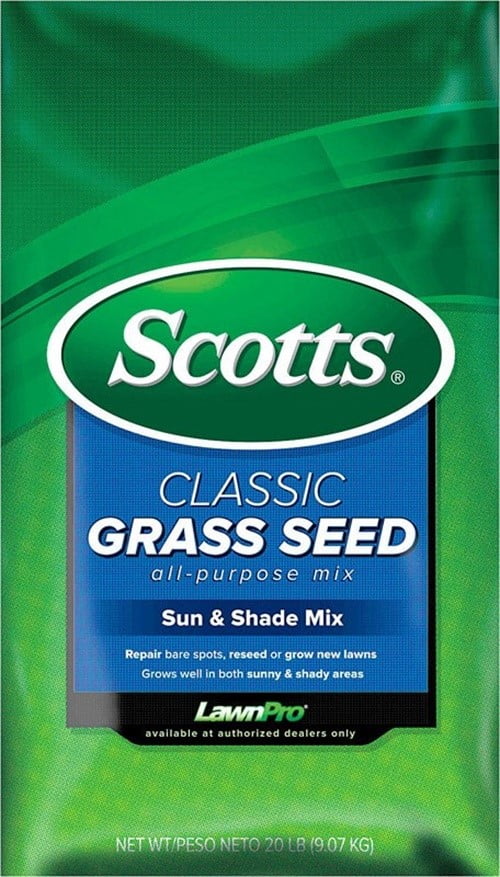 Scotts Classic Mixed Grass Seed 20 lb.