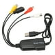 thumbnail image 1 of Adaptador de video de Sonido A USB, Enchufe del Dispositivo de Tarjeta de CaptaRura de Video USB y Reproducir el DVD VHS DV VHS Portátil de 2.6 Pies Hi8 DVD A Detalla Claros, 1 of 7
