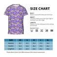 thumbnail image 2 of Wukai Pugs and Flowers Youth Unisex Short Sleeve T-Shirt for Boys, Girls, Teens, and Kids-Medium, 2 of 7