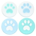 thumbnail image 4 of MLINS 4pcs Silicone Joystick Protective Joystick Grip Button Caps Cover Skin (Blue Green), 4 of 7