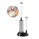 thumbnail image 5 of Látigo De Acero Inoxidable Batidor De Café Eléctrico Botón De Un Toque Dispensador De Cabello Cabeza De Resorte De Espuma De Leche Doble Individual Para Cocinar En La Cocina Minnieouse HA016409-00, 5 of 7