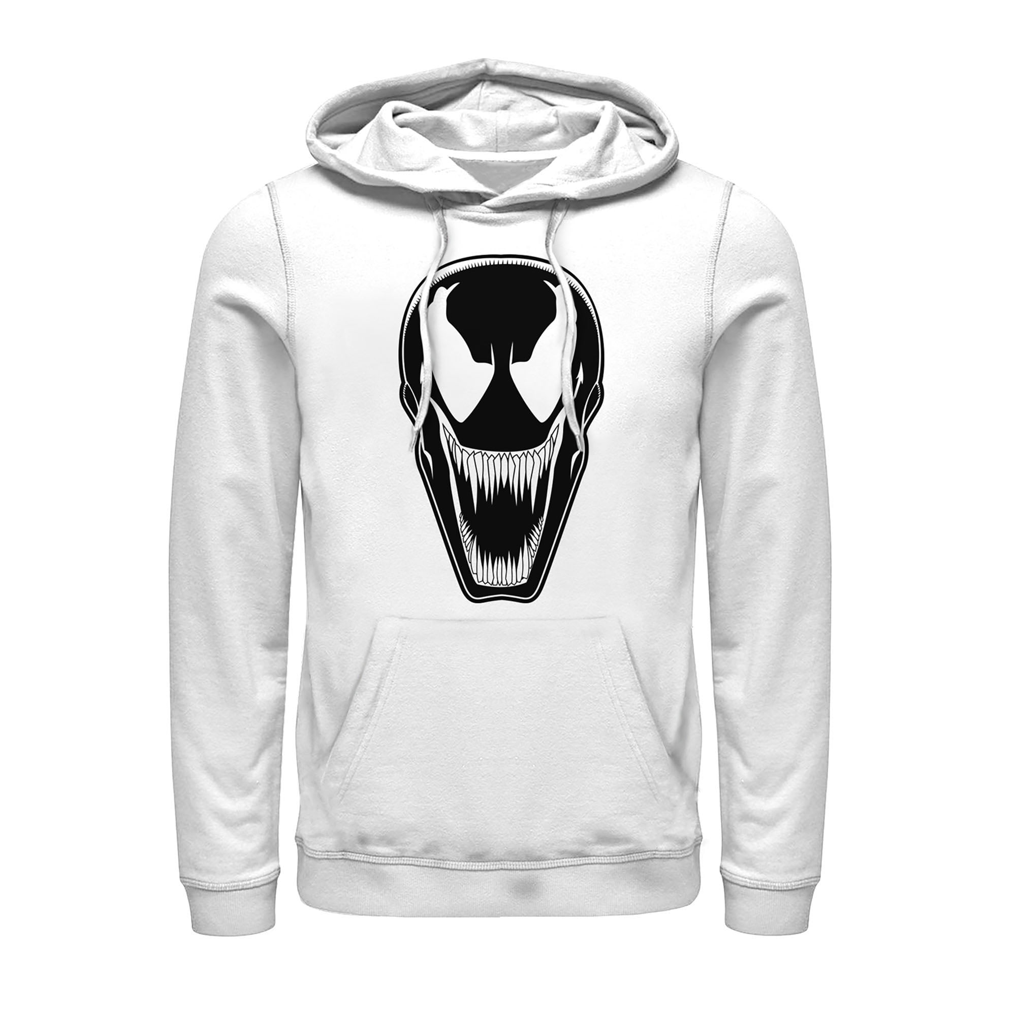 venom zip up face hoodie
