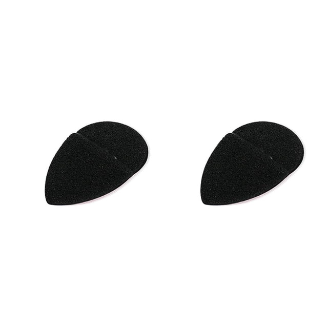 sweethay Wash Face Powder Puff Pad Water Drop Shaped Remover Sponge Limpieza facial Eliminación de herramientas Suministros Mujeres Niñas Negro 2Conjunto