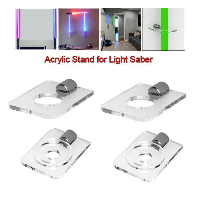 Estante Vertical Montado En Pared Del 2pcs Para El Soporte Del De CUTICAT Soporte de exhibición de acrílico