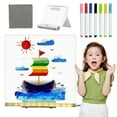 thumbnail image 4 of LED Note Board with Colors Light-up Acrylic Message Board Illuminated Dry Erase Writing Drawing Board for Kids And Adults, 4 of 7