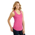 thumbnail image 4 of District  Women's Perfect Tri Racerback Tank. DM138L - 4XL Fuchsia Frost, 4 of 6