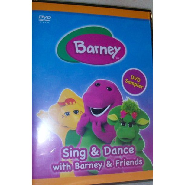 Sing And Dance With Barney Dvd Sampler 9 Favorite Barney Songs Walmart Com