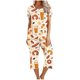 thumbnail image 1 of Conjunto de Verano para las Mujeres Impreso Cuello Redondo sin Mangas Y Pantalones, Casual de Dos Piezas para las Mujeres, 1 of 4