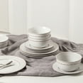 thumbnail image 3 of Earth & Clay Hazel 24-Piece Dinnerware Set Stoneware, Grey, 3 of 7