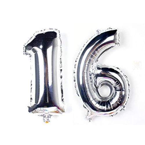 jumbo mylar number balloons