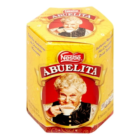 (4 Pack) Nestle ABUELITA Authentic Mexican Hot Chocolate Drink Tablets 19 oz.