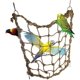 thumbnail image 1 of 1 Uds cuerda de cáñamo de red de loros duradera con red de escalada de pájaros de ganchillo columpio escalera hamaca juguete para loro pequeño u0026 way, 1 of 2