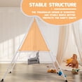 thumbnail image 6 of 3-in-1 Toddler Swing, Baby Swing Set for Indoor and Outdoor Play, Kids Outdoor Swing, Gray, 6 of 8
