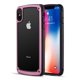 thumbnail image 1 of ZERODAMGE DUALCASE FRAME & CLEAR ACRYLIC BACKPLATE FOR IPHONE XSMAX PINK LUXMO No, 1 of 12