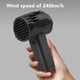 thumbnail image 3 of Soplador del Secador del Jet, Ventilador Portátil Recargable 4000MAH del Jet de la Mano de Carga RÁPIDA 20W PARA EL HOGAR, 3 of 7
