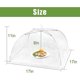 thumbnail image 2 of 6 Pack Pop Tent 17 X 17 Pulgadas Cubierta De Picnic Al Aire Libre Red Para Mantener La Comida Limpia Cúpulas, Poliéster, Blanco, 2 of 5