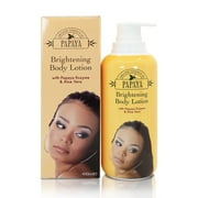 Mitchell Brands Organic Escense of Papaya Brightening Skin Lotion - 400ml for Daily, Aloe Vera, Dark Skin Tone