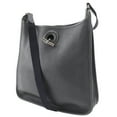 thumbnail image 2 of Pre-Owned Hermes HERMES Vespa 28 Shoulder Bag Leather 1999 Gray □C A5 Women's (Fair), 2 of 11
