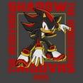 thumbnail image 2 of Mens Sonic the Hedgehog Shadow Text Frame Sweatshirt, 2 of 4