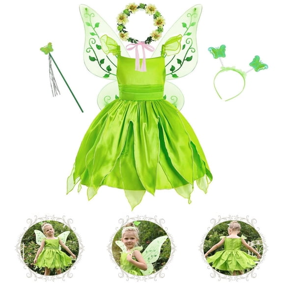 Princess Dress Costume for Little Girl,Birthday Party Dress-110CM