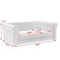 thumbnail image 4 of Doayai Rectangle Elevated Pet Bed Sofa for Small & Medium Dogs – Comfortable & Durable Raised Pet Couch with Cushioned Padding, Easy to Clean, Modern Furniture Design, 4 of 11