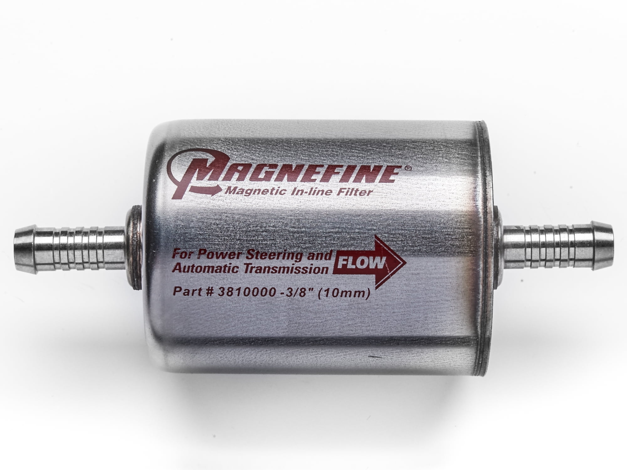 Magnefine 3/8" Magnetic Inline Power Steering - Automatic Transmission Filter (10mm) Authentic Original Magnefine