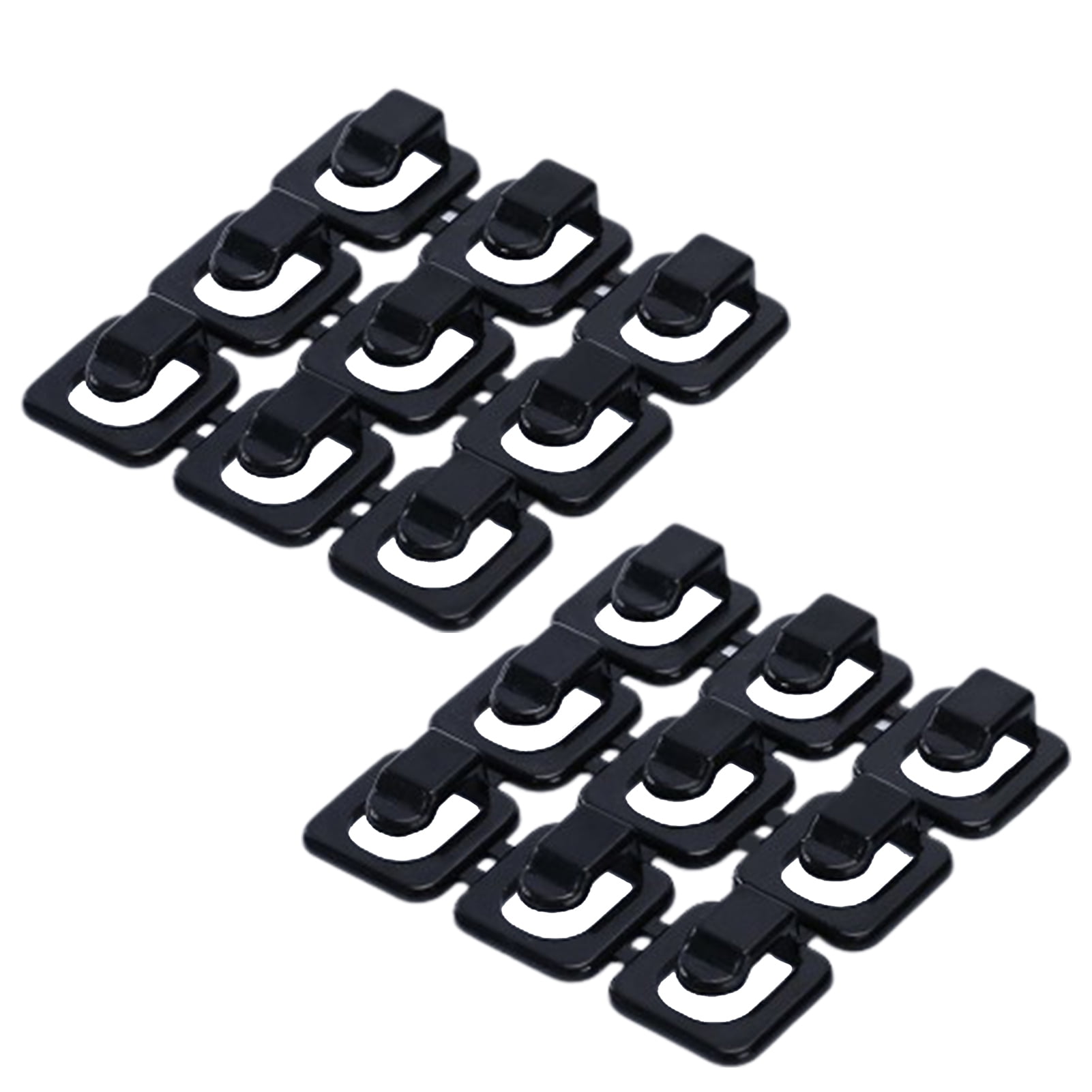 Space-Saving Data Cable Clamp Set Strong Adhesive ABS Table Wire ...