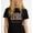 Black-4, variant on Stylish Female themed Graphic for Women Funny Learning themed Casual Tee print T Shirt