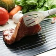 thumbnail image 2 of Plateau de Décongélation pour Viande Congelée, Assiette de Décongélation Rapide pour Aliments Congelés, Planche de Décongélation Rapide pour Viande Porc Bœuf Poisson, 2 of 5