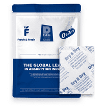 10 Gram [100 Packs] "Dry & Dry" Premium Silica Gel Packets Desiccant Dehumidifiers - Rechargeable Fabric