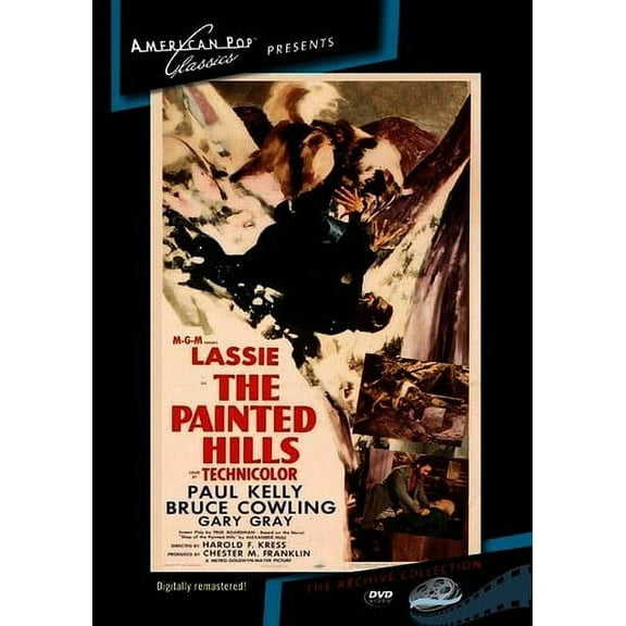 Lassie: The Painted Hills (DVD), American Pop Classic, Kids & Family