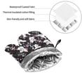 thumbnail image 6 of Haiem Cute Poodle Dog Print Extra Long Oven Mitts and Pot Holders 4pc Sets: Heat Resistant Silicone Oven Mittens with Mini Oven Gloves and Hot Pads Potholders, 6 of 6
