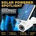 thumbnail image 4 of Bell + Howell Bionic Spotlight, 25 ft. Motion Sensor, Solar Sun Panels, Outdoor Lighting - White, 4 of 7