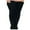Black, variant on Women Soild Plus Size Over Knee Socks Extra Long Extra Thick Thigh Socks Tall Socks High Waist Control Top Thick Stockings for Women And Stockings Thigh High Garter Belt Tights Silk Stockings