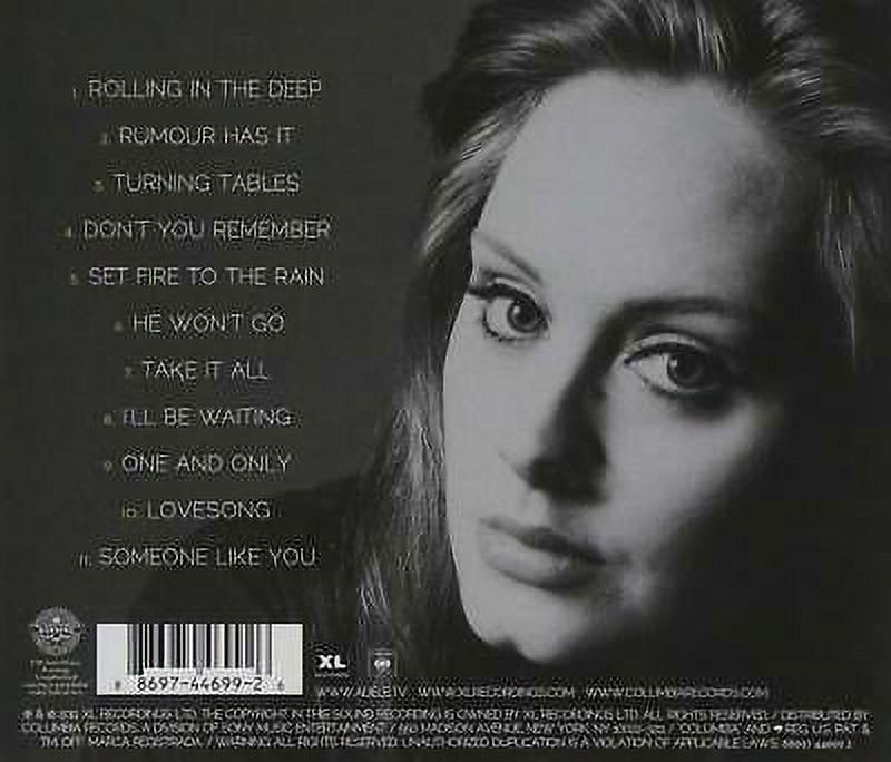 Adele - 21 - CD - image 2 of 2