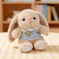 thumbnail image 2 of Bunny Plush Toy, Soft Floppy Ear, 1 Pack, Kids Cuddly Gift for Bedroom Decor, 2 of 9