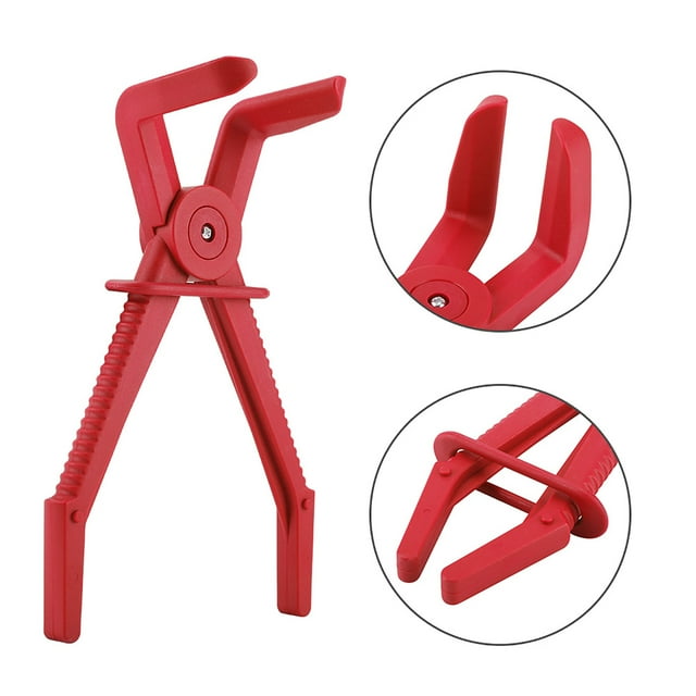 3Pcs Hose Clamp with Jaw Edges for Vehicle Cooling Brake