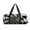 3D Vortex Illusion, variant on 3D Vortex Illusion print Round Travel Duffel Bag is a foldable gym bag with an inner pocket, perfect for travel sports