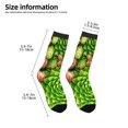 thumbnail image 2 of Rocae Cactus And Succulents for Girls Boys Crew Socks,Children's Socks, Kids Socks, Toddler Socks: Daily Wear with Kids School Uniform, 2 of 5