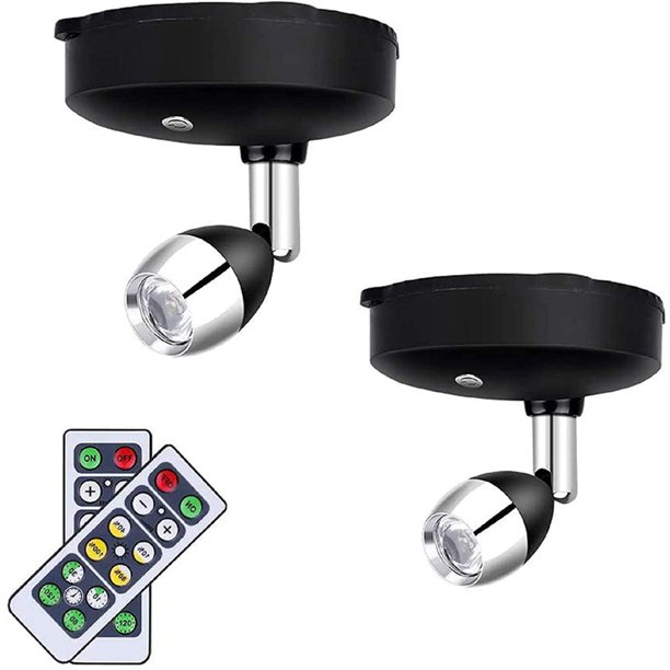 Wireless Spotlight Indoor,Battery Operated Lights Art Lights for