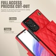 thumbnail image 2 of Case for Samsung Galaxy A53 5G, Crossbody Wristlet Case Wallet with RFID Blocking Card Slots KickStand Flip Folio PU Leather Magnetic Protective Cover Women for Samsung Galaxy A53 5G, Red, 2 of 9