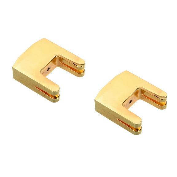 Raindrops 2-Pack Metal Mute for Violin Viola 3/4 4/4 Heavy Duty Golden Accessories