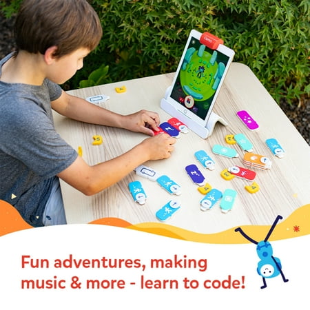 Osmo - Coding Starter Kit for iPad - Ages 5-12 - Learn to Code, Coding Fundamentals & Coding Puzzles (Osmo Base Included)