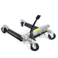 thumbnail image 2 of Stark USA Car Wheel Dolly Jack Set of 4, 1,500 lb Capacity Vehicle Skates, 12” Tire Positioning Jacks with Hydraulic Ratchet Foot Pedal, 2 of 4