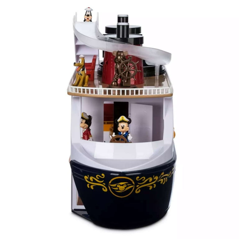 Disney Mickey Minnie Donald Daisy Cruise Line Ship Playset