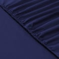 thumbnail image 2 of fitted sheet 140 x 200 cm - Colour: navy blue 4 elastic corners, 2 of 5