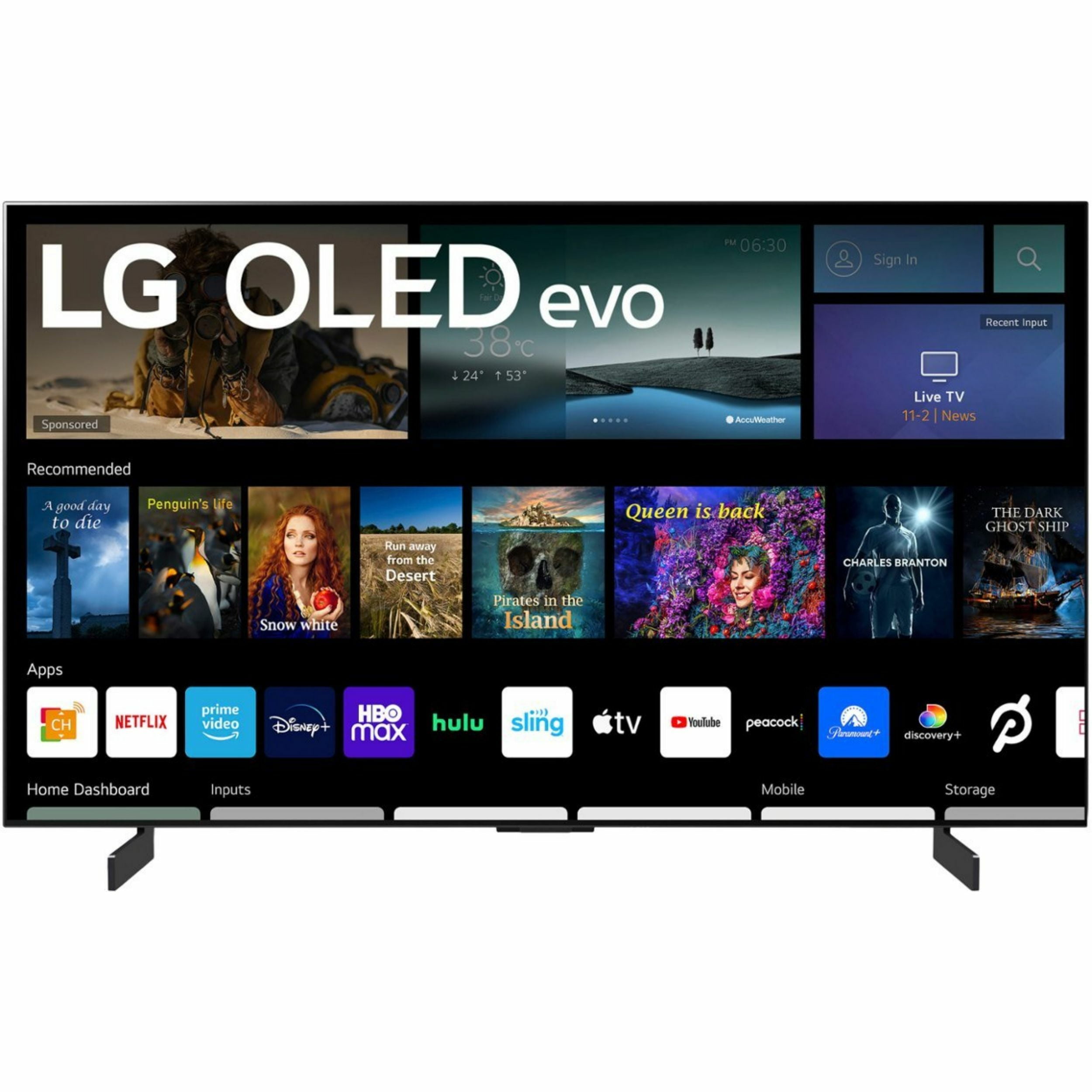 Smart TV LG Oled Evo 42'' 4K OLED42C2PSA
