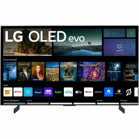 LG - 42" Class C2 Series OLED evo 4K  UHD Smart webOS TV