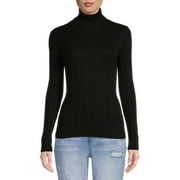 Time and Tru Women's Turtleneck Sweater
