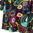 thumbnail image 3 of Disco Outfit Women 70s Hippie Costume Disco Dress for Womens Halloween Cosplay Clothes Plus Size, 3 of 5